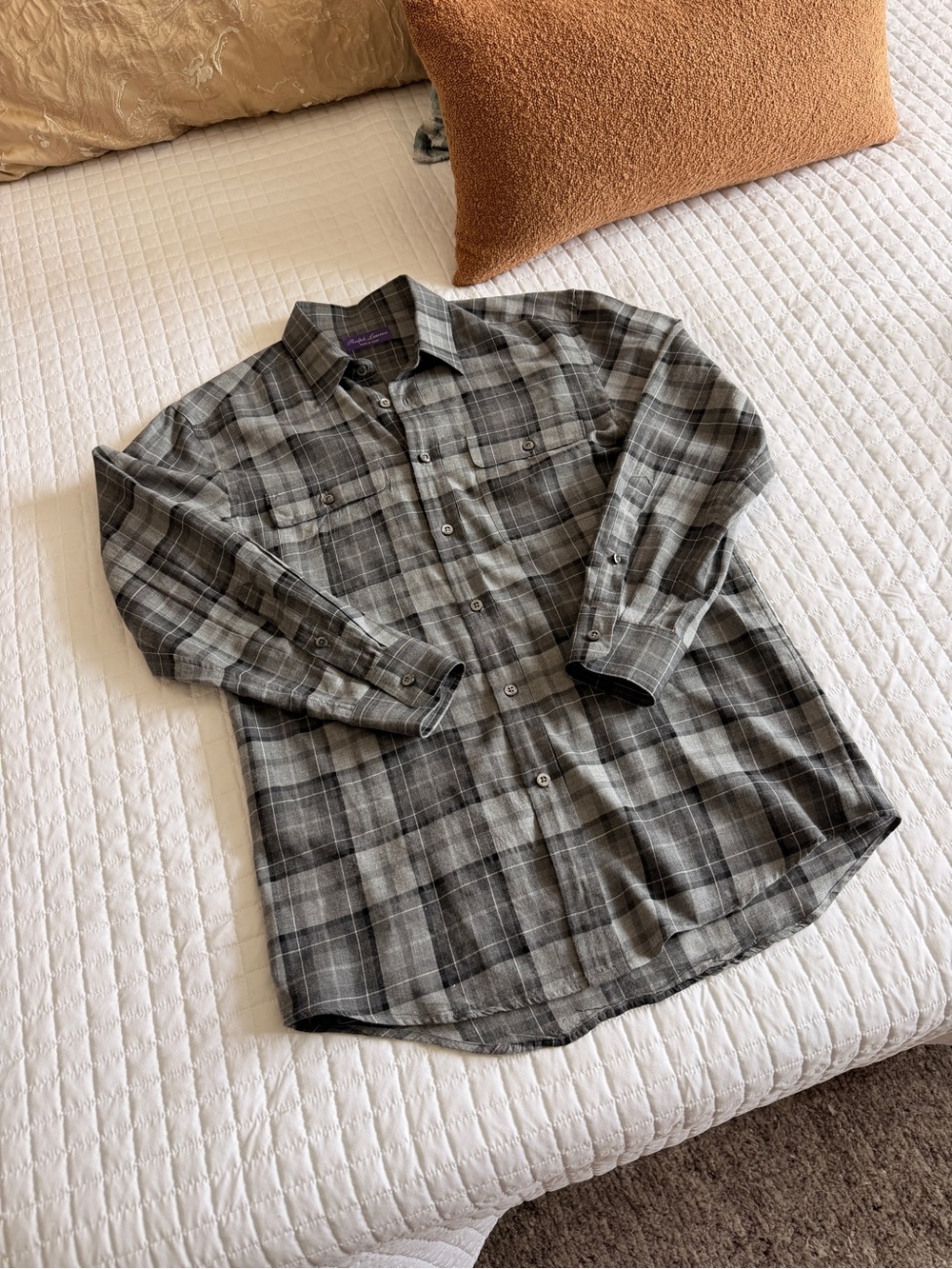 Ralph Lauren Purple Label | Plaid Button Down